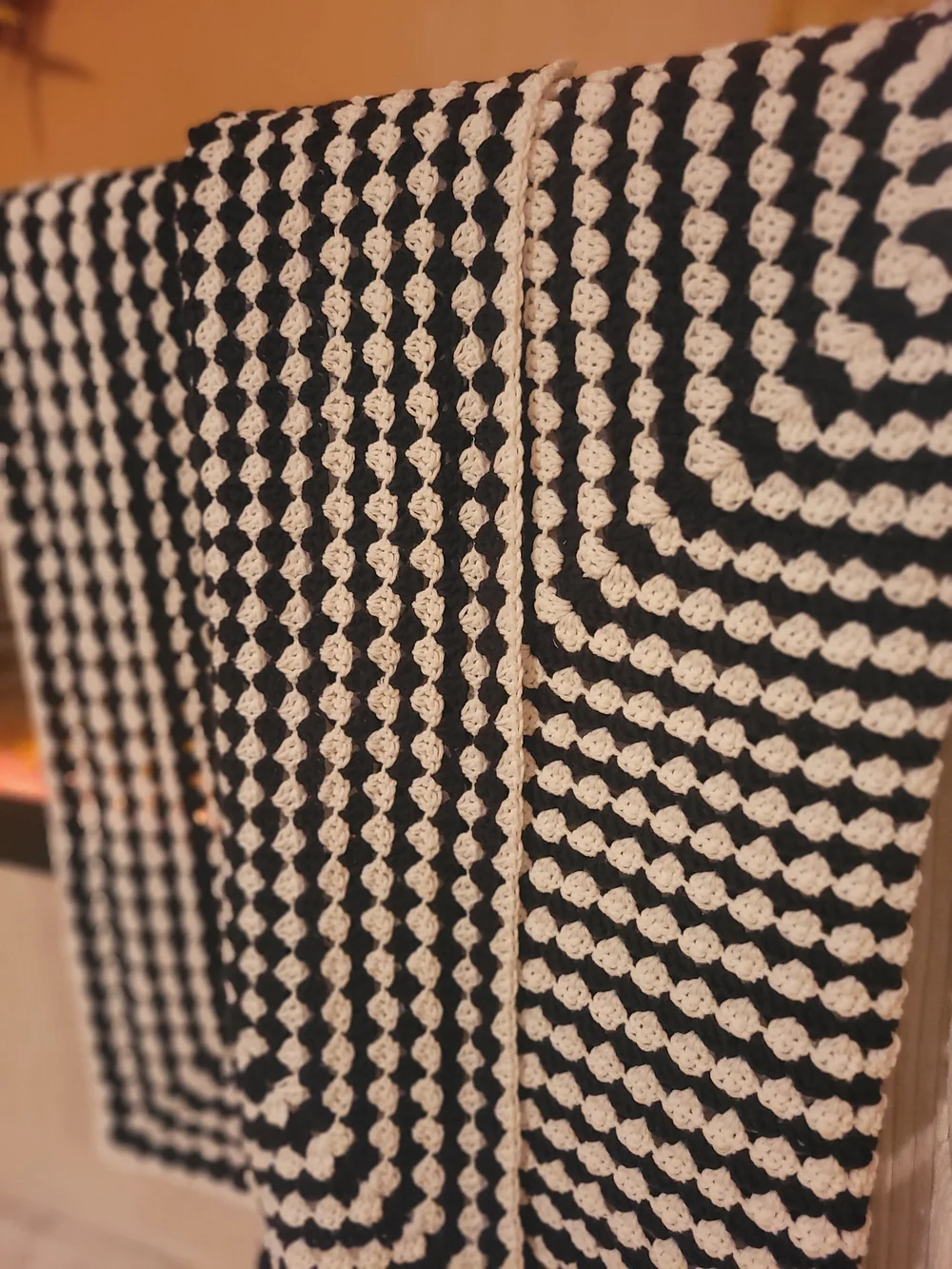Halloween/Fall Crochet Throw Blanket
